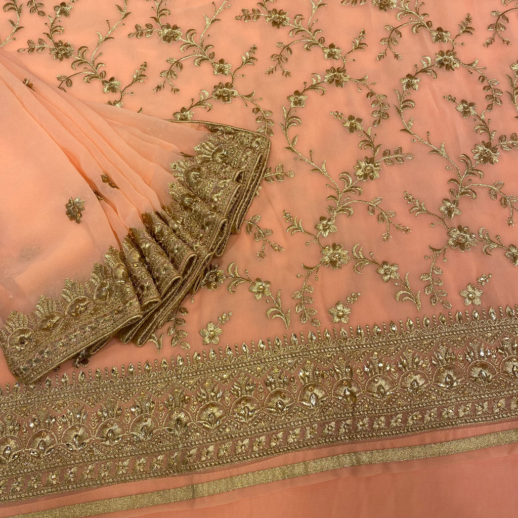 Unstitched Soft Georgette Suit