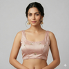 PEACH | NET | BLOUSE