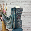 Abstract Crepe Print Suit