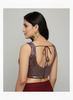 MAROON | SEQUIN BLOUSE