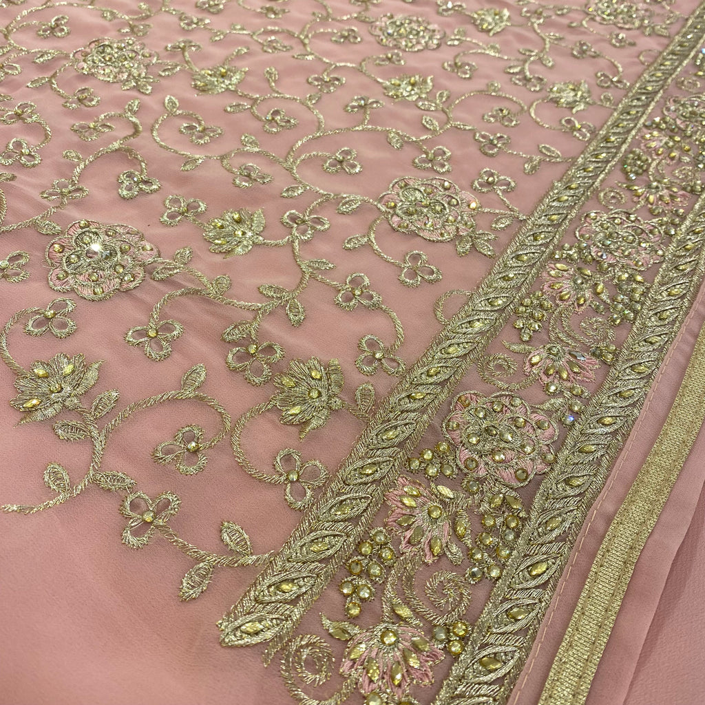 Unstitched Soft Georgette Suit