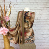 Digital Abstract Crepe Print Suit