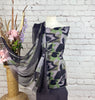 Floral Crepe Print Suit
