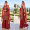 Unstitched Soft Sateen Crepe Suit