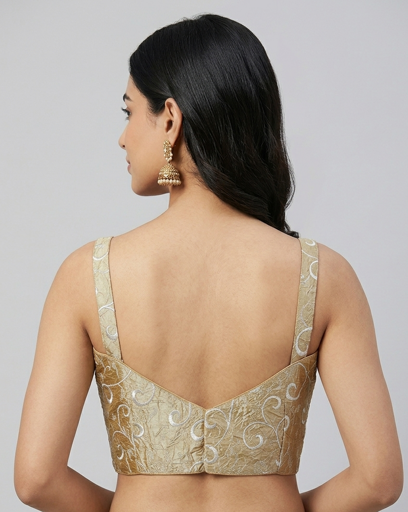 GOLD | PURE SILK | BLOUSE