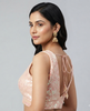 SIENNA | PEACH SEQUIN BLOUSE