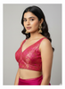 MAGENTA PINK | BROCADE | BLOUSE
