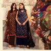 Designer Vaishali Floral Crepe Print Suit