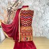 Unstitched Soft Polyester Crepe Suit