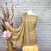 Unstitched Soft Faux Silk Suit