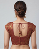 IVY | MAROON | BANARASI BLOUSE