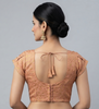 IVY | Peach Banarsi Blouse