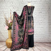 Designer Self Print Abstract Garam Suit (V12)