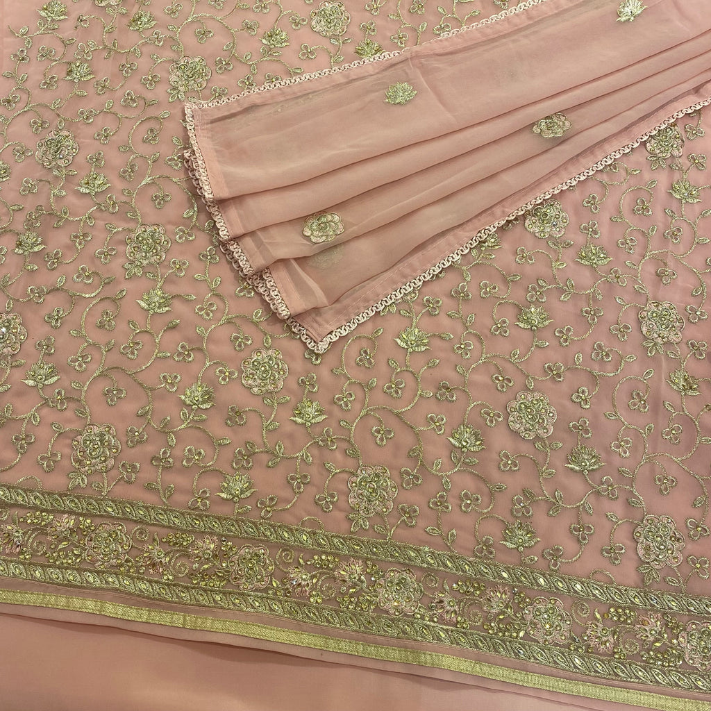 Unstitched Soft Georgette Suit