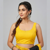YELLOW | AMERICAN CREPE | BLOUSE