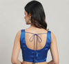 ROYAL BLUE | TAFFETA SILK| BLOUSE