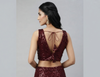 SIENNA | MAROON SEQUIN BLOUSE