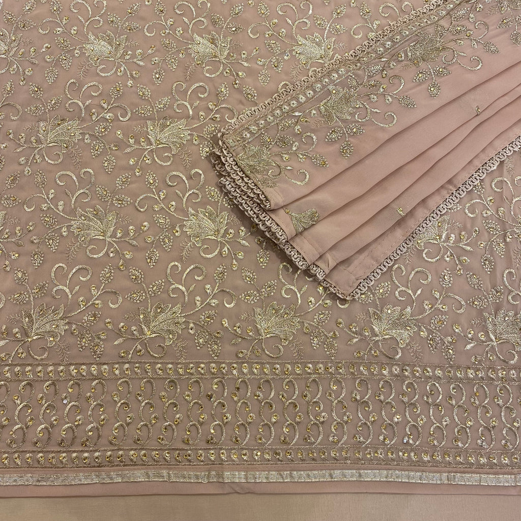 Unstitched Soft Georgette Suit (A42)