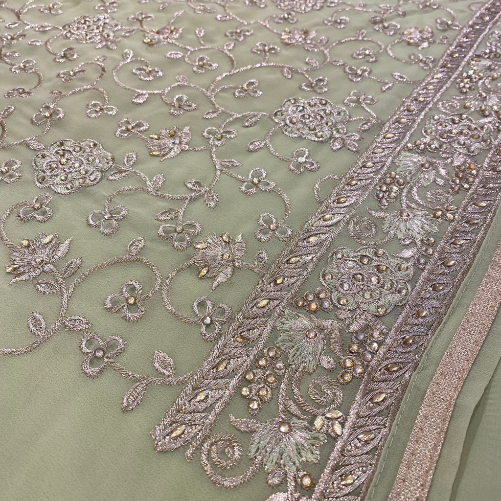 Unstitched Soft Georgette Suit