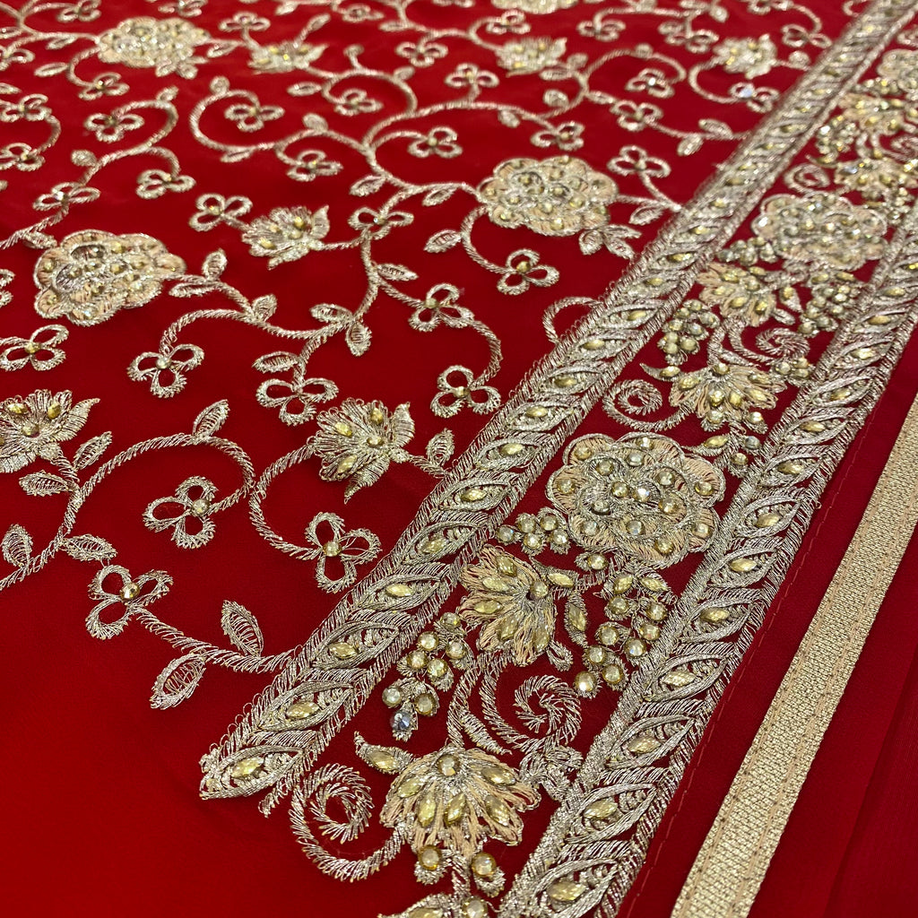 Unstitched Soft Georgette Suit