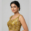 MUSTARD OCHRE | LACE | BLOUSE