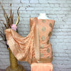 Unstitched Soft Chinnon Silk Suit (A21)