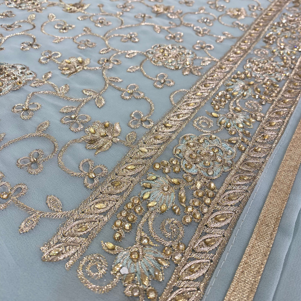 Unstitched Soft Georgette Suit