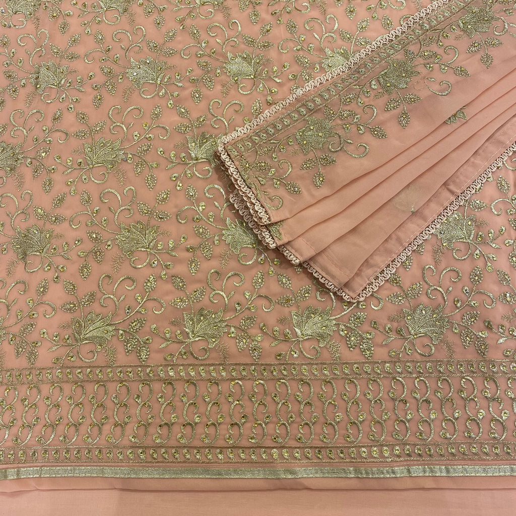 Unstitched Soft Georgette Suit (A42)