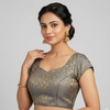 GREY | BANARASI | BLOUSE