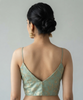 SAGE GREEN | BANARASI SILK  | BLOUSE