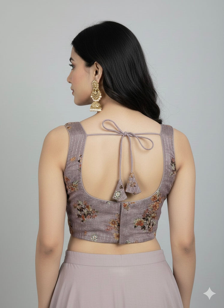 DUSTY MAUVE | GEORGETTE | BLOUSE