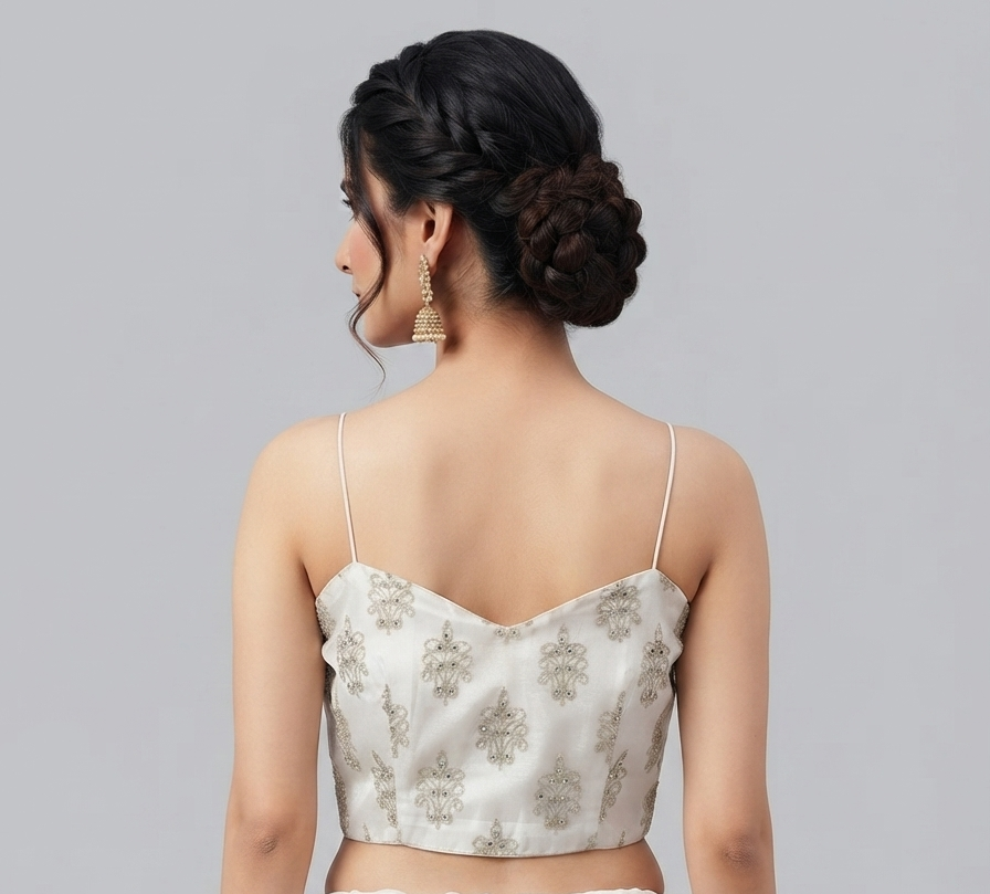 WHITE | NET | BLOUSE