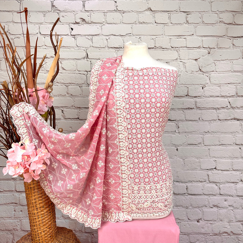 Unstitched Soft Georgette Suit