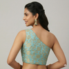 BLUE | SILK | BLOUSE