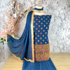 Unstitched Soft Polyester Crepe Suit