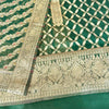 Faux Benarsi Lattice Silk Suit