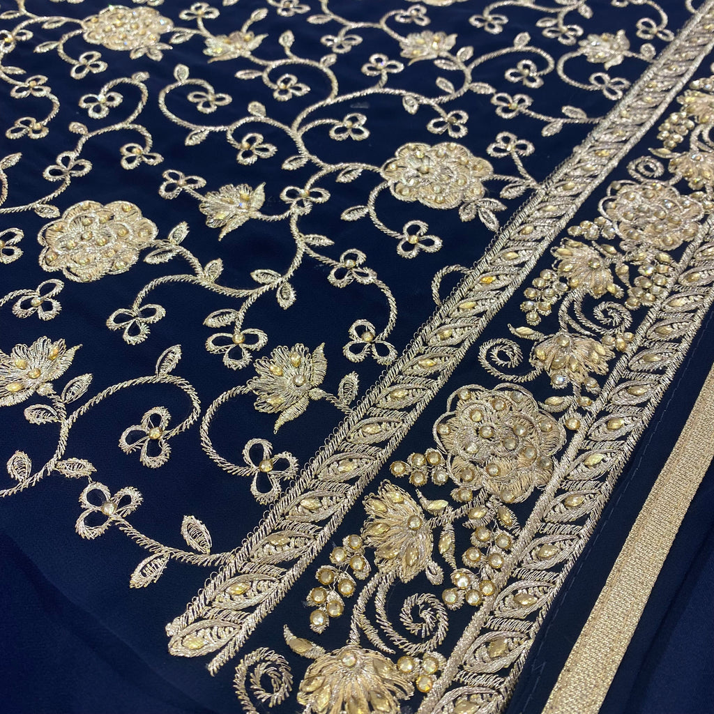Unstitched Soft Georgette Suit