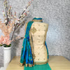 Unstitched Soft Faux Floral Benarsi Silk Suit(D69)