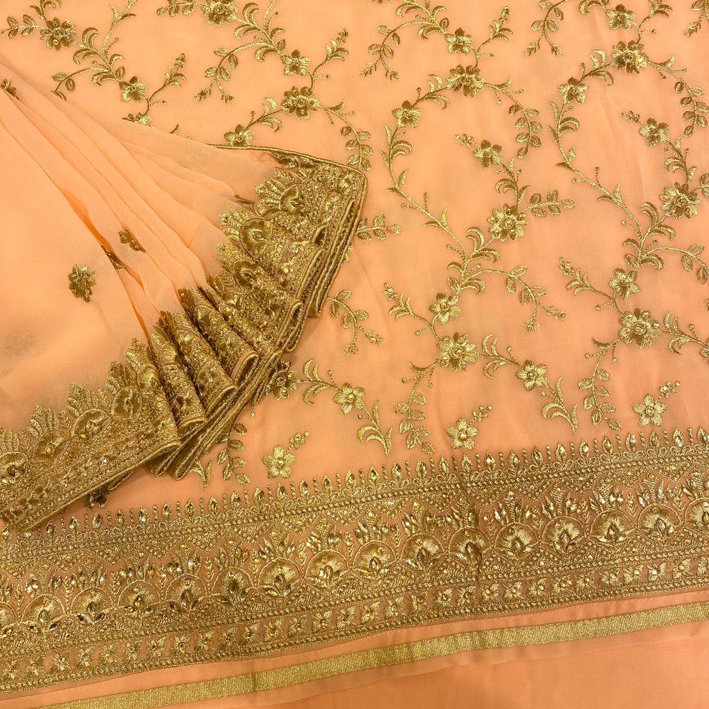 Unstitched Soft Georgette Suit