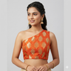 ORANGE | SILK | BLOUSE
