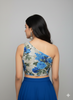 FAUX SILK| FLORAL BLOUSE