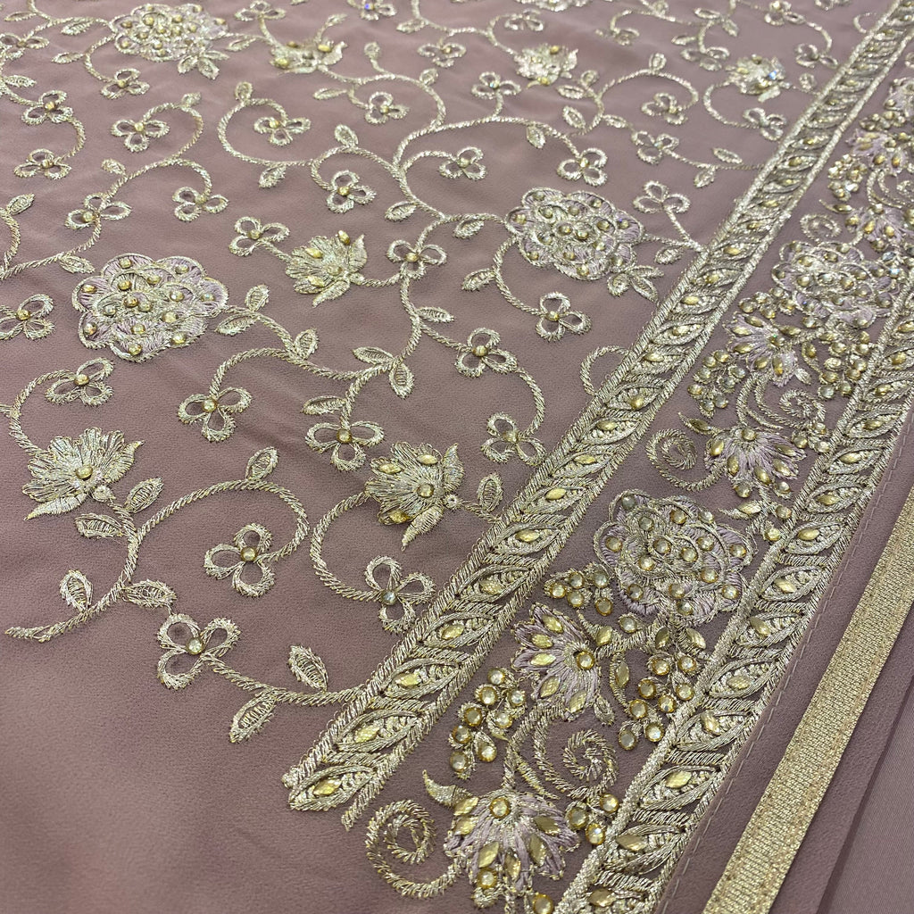 Unstitched Soft Georgette Suit