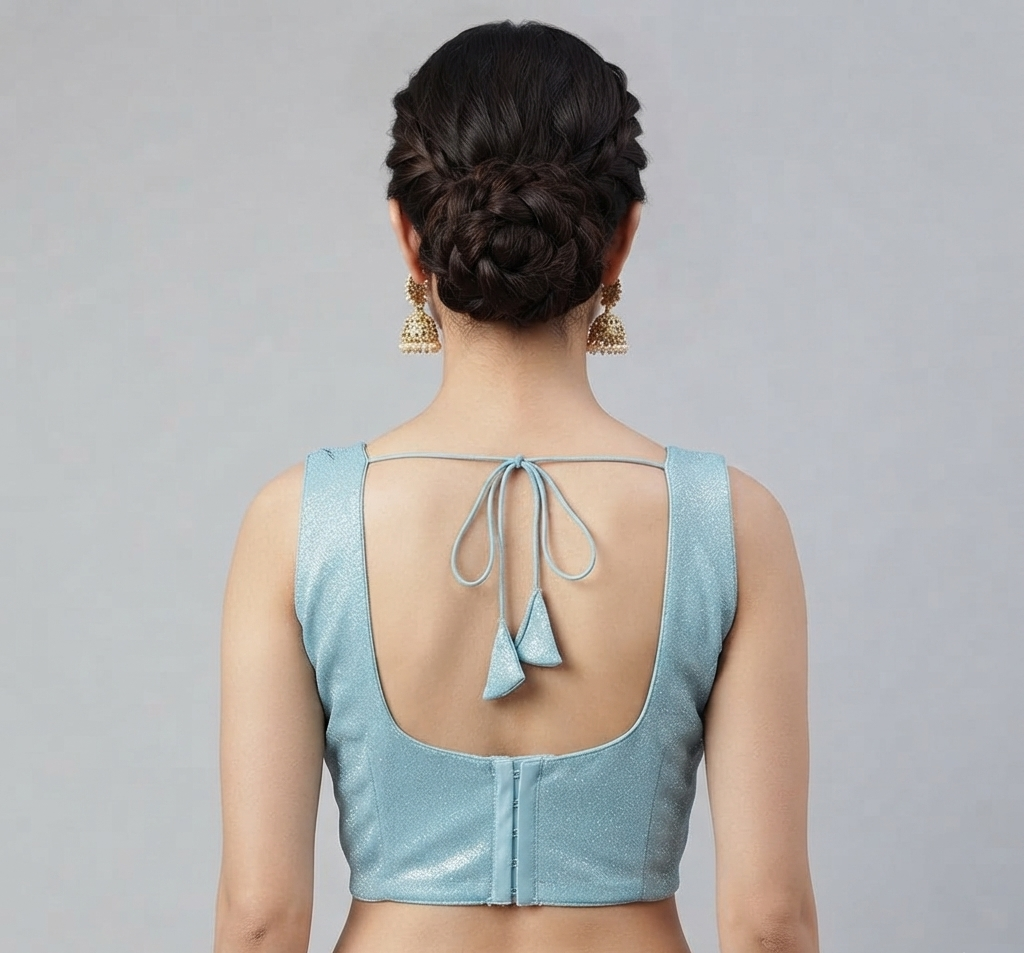 MOONLIGHT | AQUA SHIMMER | BLOUSE