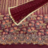 Unstitched Soft Sateen Crepe Suit