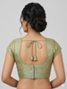 APPLE GREEN  | BANARASI | BLOUSE