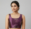 DUSTY MAUVE| BROCADE | BLOUSE