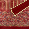 Unstitched Soft Sateen Crepe Suit