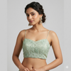 MINT GREEN | NET | BLOUSE