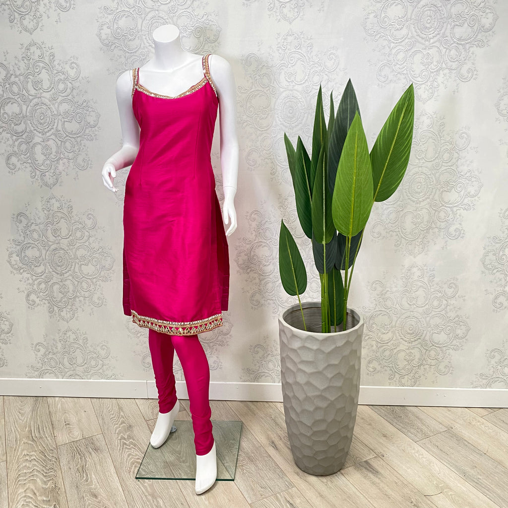 SIGNATURE | Cerise Pink Pajami & Trouser Suit