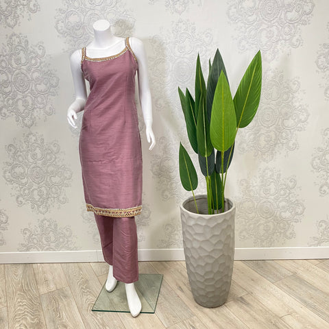 SIGNATURE | Black Pajami & Trouser Suit